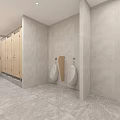 Public toilet 3d model