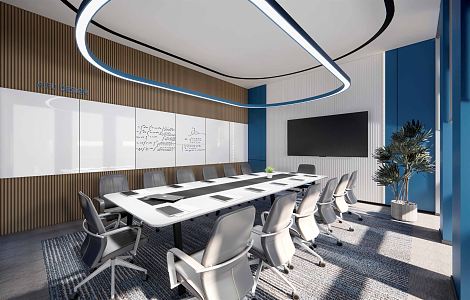 Modern Meeting Room Office Meeting Room 3d model