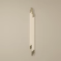 Modern Wall Light Design With Metal Frame And White Illuminated Strips