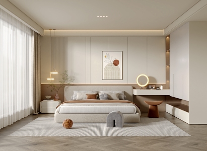 Modern Bedroom 3d model