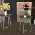 American Side and Corner Combination 3d model