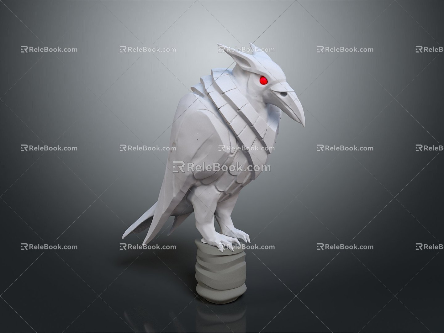 Eagle Large Eagle Owl Raptor Falcon Bird Bird Bird Animal Game Animal 3d model