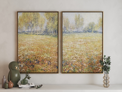 Modern Landscape Painting Landscape Art Hanging Painting model