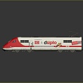 Train Light Rail Metro High Speed Rail EMU Train High Speed Train High Speed Train High Speed Locomotive EMU 3d model