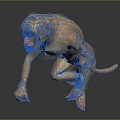 Monkey 3d model