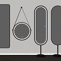 Modern Mirror 3d model