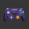 Modern Gamepad Wireless Gamepad Game Console Accessories Handle 3d model