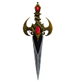 Dagger Weapon Ancient Weapon Bronze Sword Medieval Sword Evil Dagger 3d model