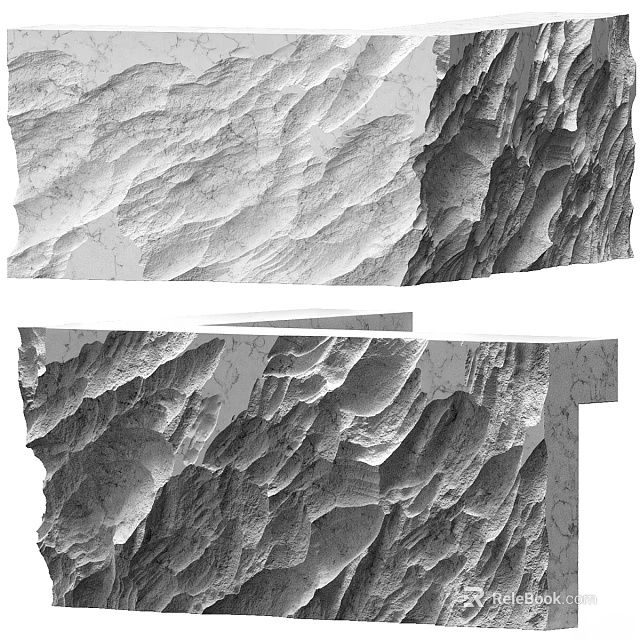 High Quality Textured Floor Tiles With Natural Stone Patterns And Detailed Surface Design 3d model 