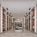 Well Organized Tobacco and Alcohol Store Interior With Shelves Stocked With Liquor And Tobacco Products