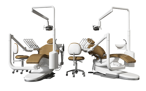 Modern Medical Equipment Dental Clinic Treatment Chair Equipment 3d model