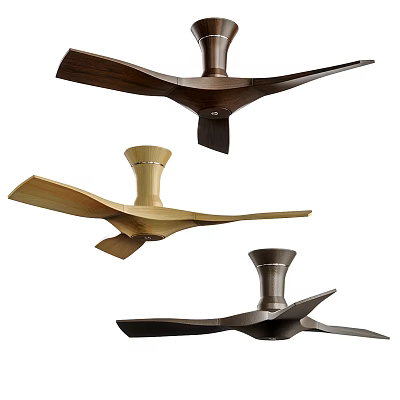 Modern ceiling fan light 3d model Modern ceiling fan light 3d model