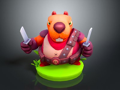 Cartoon Characters Cartoon Animals Cartoon Small Animals Game Characters Virtual Characters Anime Characters Cartoon Elves 3d model