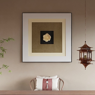 New Chinese Decorative Painting 3d model