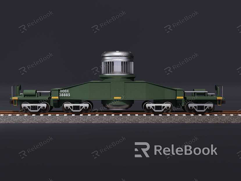 Special transport train box model