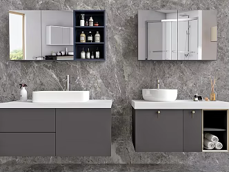 Modern sink 3d model