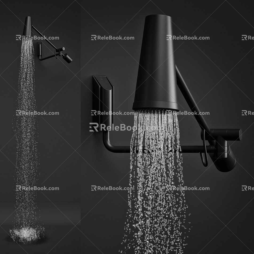 Shower Shower Bathroom Shower Hardware Shower Room Simple 3d model