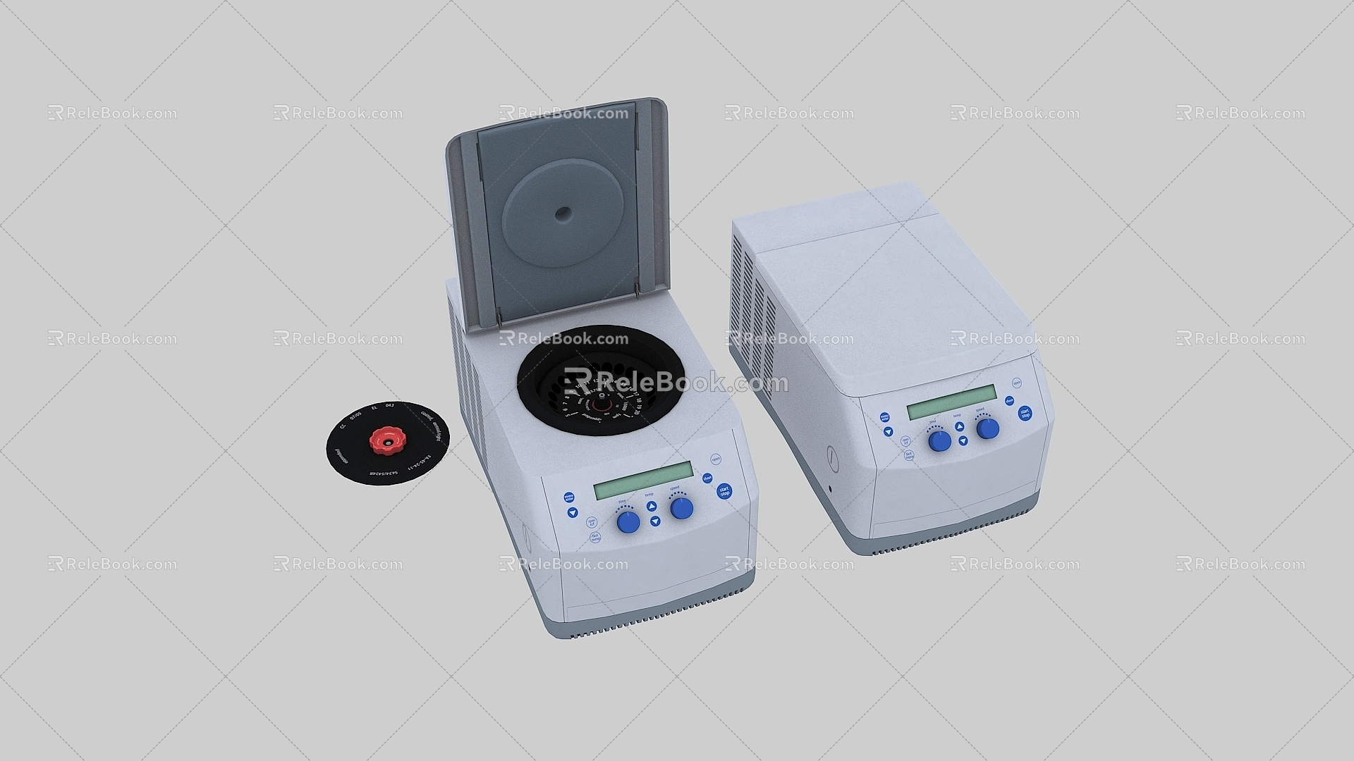 Realistic centrifuge has multiple formats 3d model