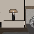 Modern table lamp 3d model