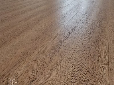 Elegant Hardwood Flooring With Natural Wood Texture And Warm Tone 3d model