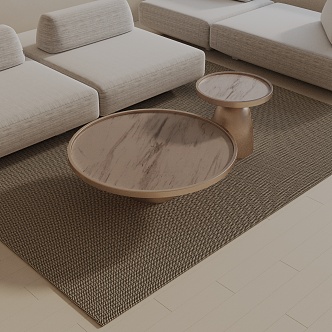 Modern coffee table 3d model