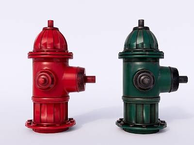 modern fire hydrant model