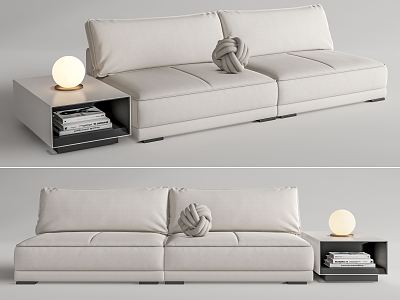 Modern double sofa model