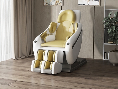 Modern massage chair 3d model