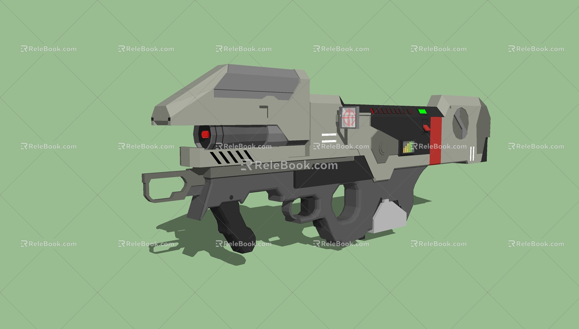 Gun 3d model