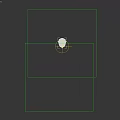 White Female Head Model 3D Rendering With Smooth Surface Against Dark Background