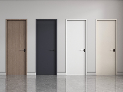 Modern Door 3d model