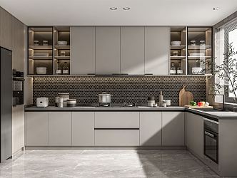 Modern Kitchen 3d model