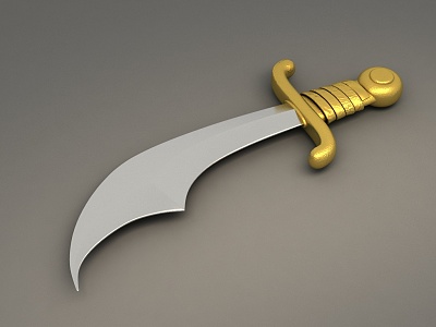Pirate Sword 2016 3d model