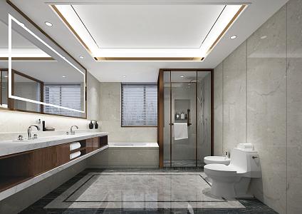 Modern Toilet 3d model