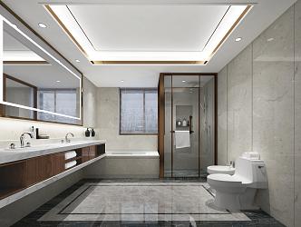 Modern Toilet 3d model