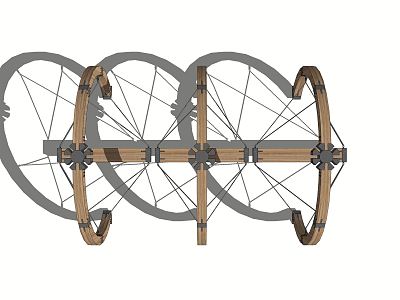 Modern amusement equipment works landscape sketch children's entertainment facilities model