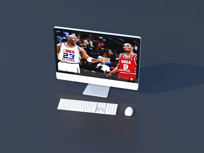 Computer electrical 3D model 3d model