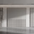 Modern background wall 3d model