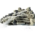 Decorative Small Garden Ornament With Natural Stone Waterfall And Flowing Water