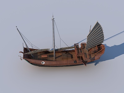 Chinese boat model