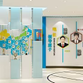 School Exhibition Halls Featuring History Modern Care Entrance Achievements Honor And Future Halls