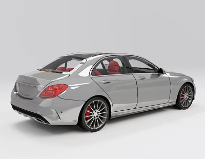 Hyundai Mercedes-Benz Sedan 3d model Hyundai Mercedes-Benz Sedan 3d model