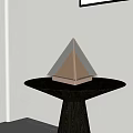 Modern table lamp 3d model