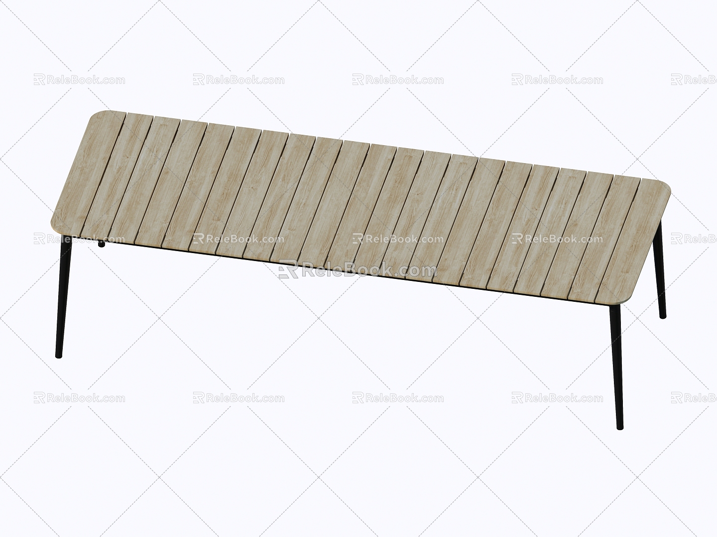 Modern Outdoor Patio Garden Terrace Dining Table Long Table Square Table Teak Table model