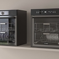 Modern Disinfection Cabinet Dishwasher 3d model