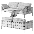 Italy Turri Ratio Two-Person Sofa 3d model