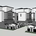 Modern Detached Villa Exterior Design With Multiple Floors Balconies And Large Windows
