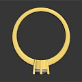 Shiny Gold Ring Design With Prominent Gemstone And Metallic Finish For Daily Use