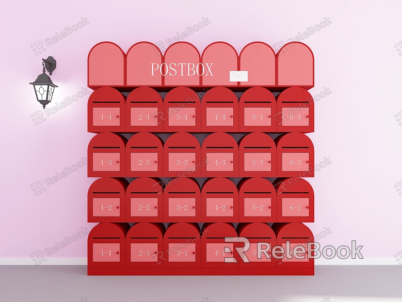 Modern letter box model