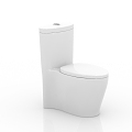 Modern toilet seat 3d model